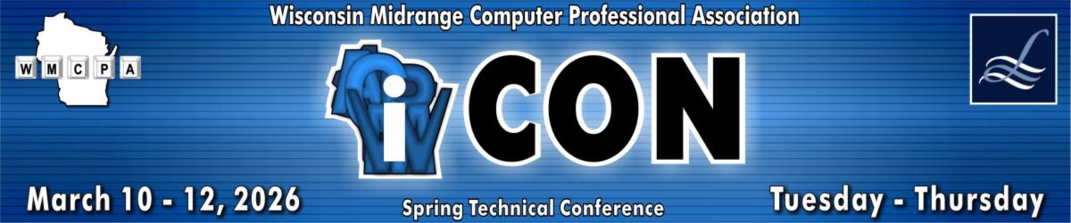WMCPA iCON 2026 Spring Technical Conference, March 10-12, 2026, Tuesday through Thursday